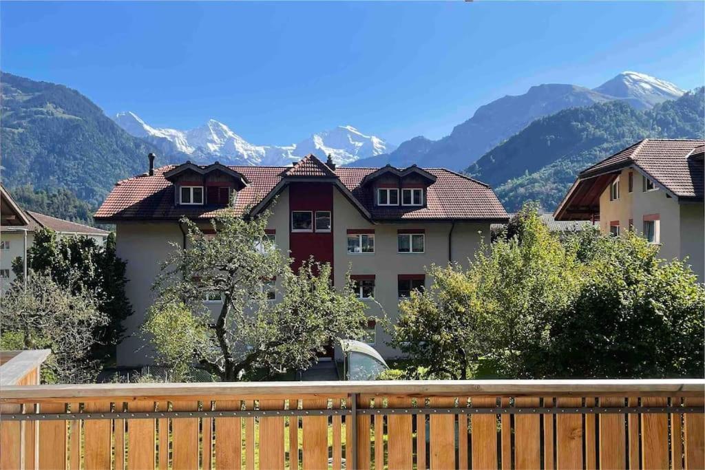 -The Urbanist- Mountainview Parking Garden 3Bd Villa Unterseen Buitenkant foto