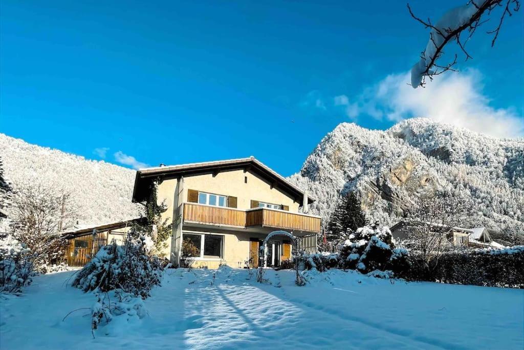 -The Urbanist- Mountainview Parking Garden 3Bd Villa Unterseen Buitenkant foto